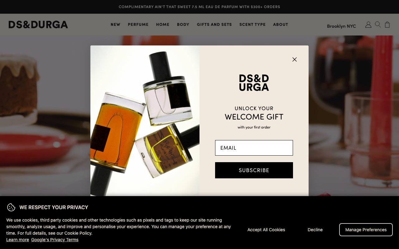D.S. & Durga website
