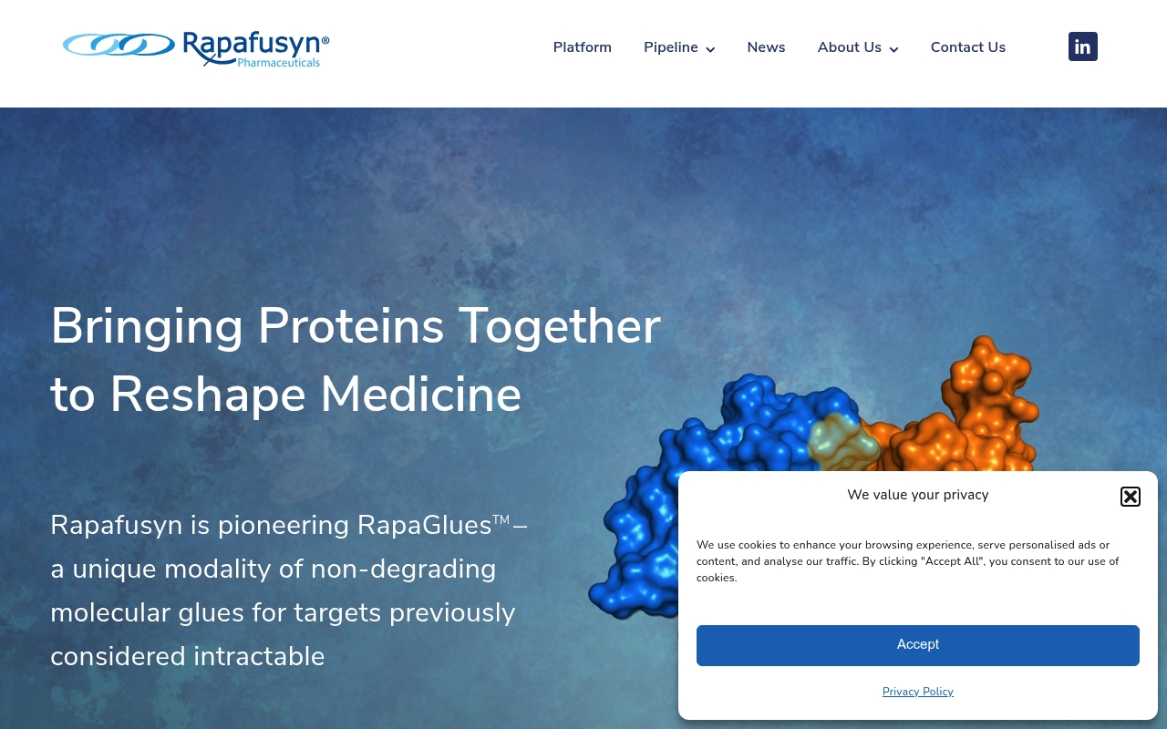 Rapafusyn Pharmaceuticals website