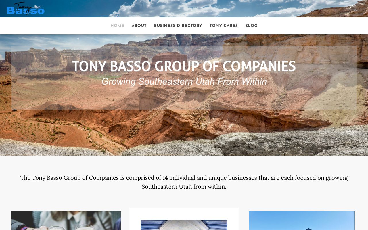 HeyTony website