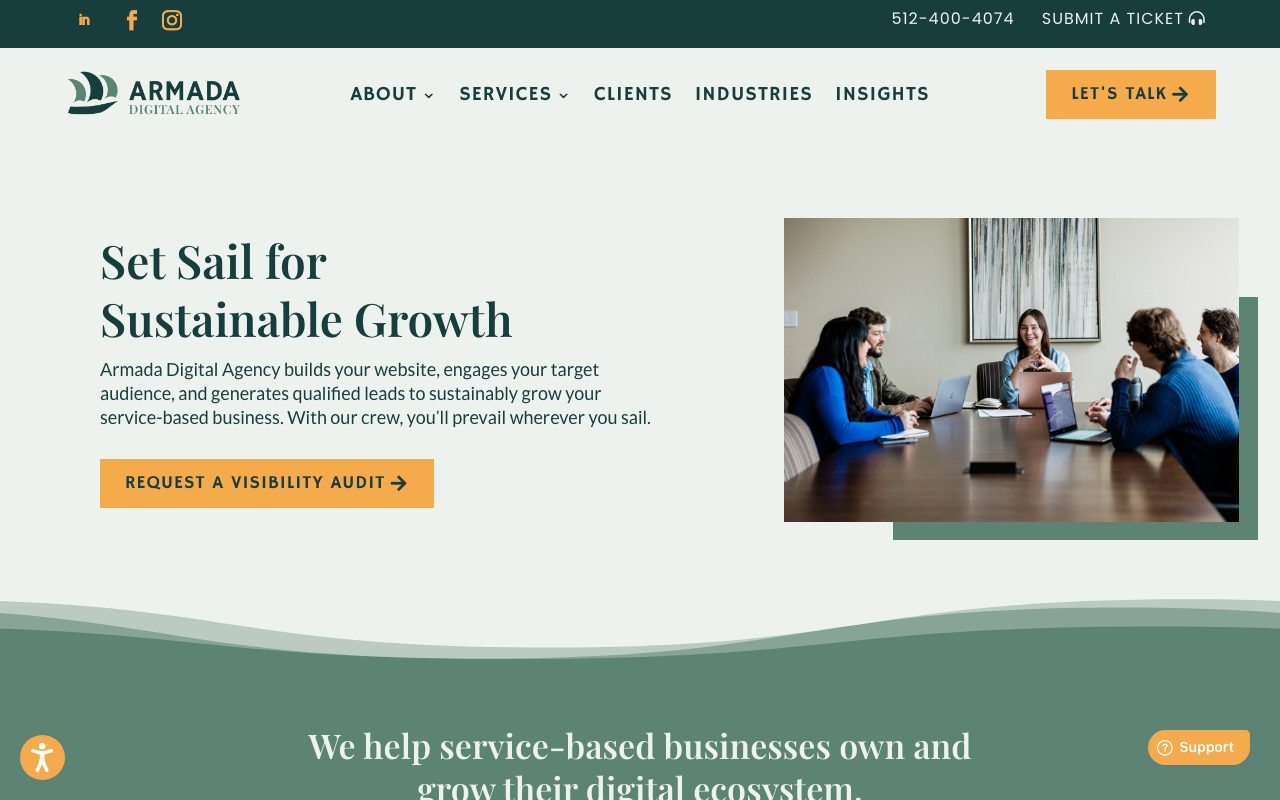 Alter Endeavors website