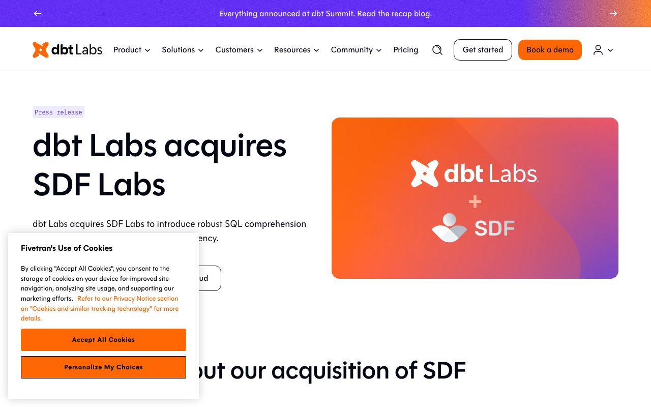 SDF website