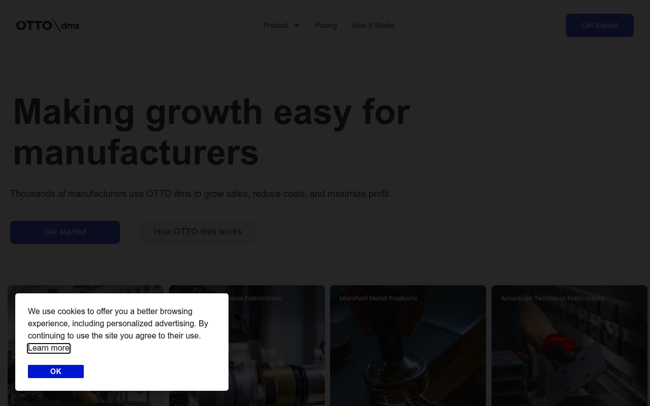 OTTO Dms website
