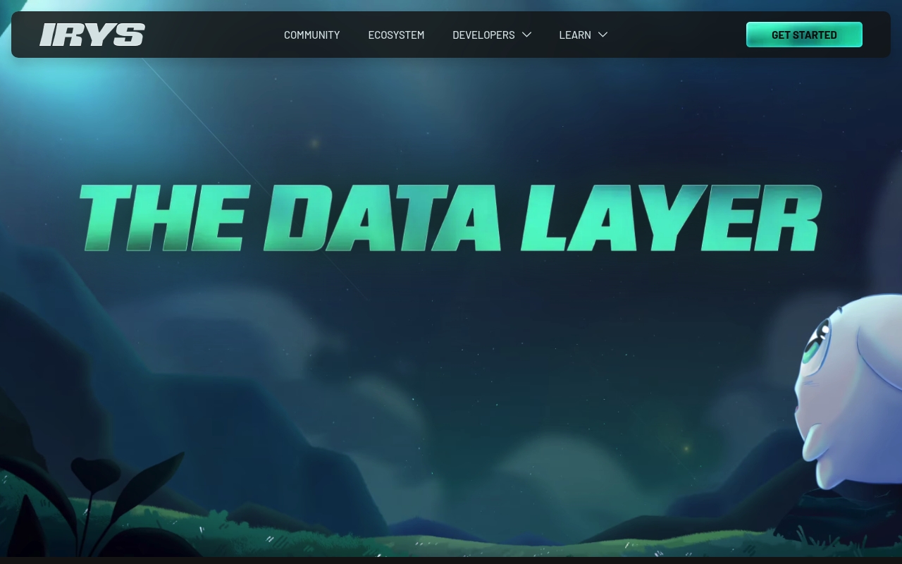 Irys website