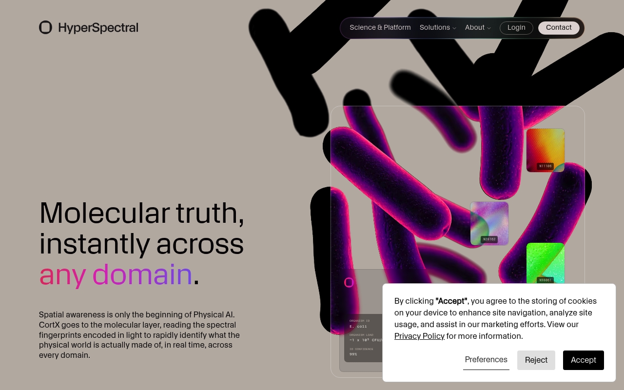 HyperSpectral website