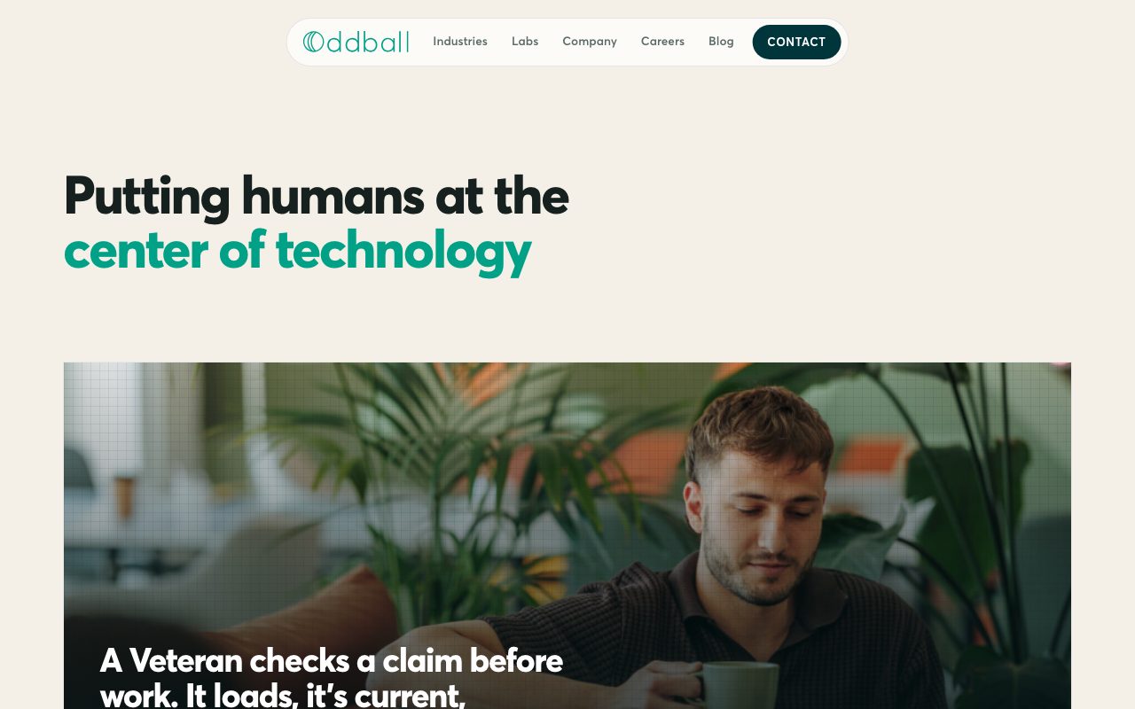 Oddball website