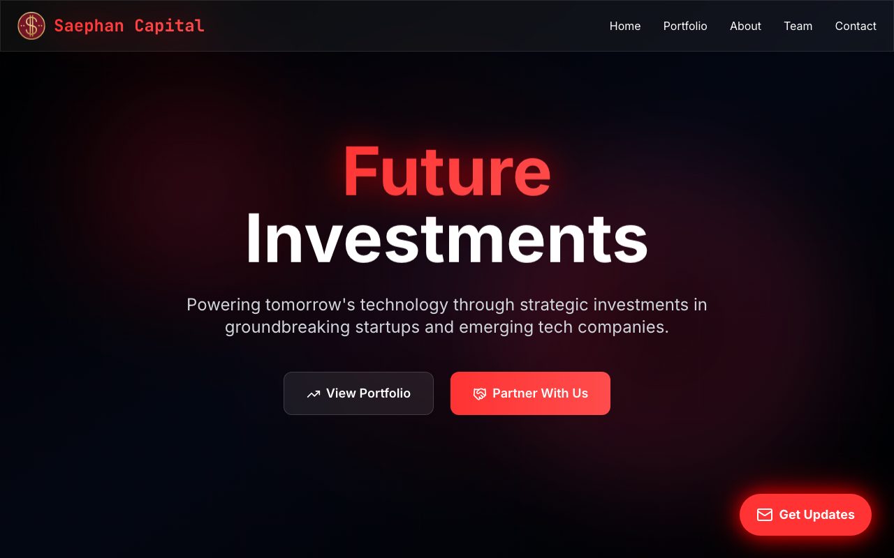 Saephan Capital website