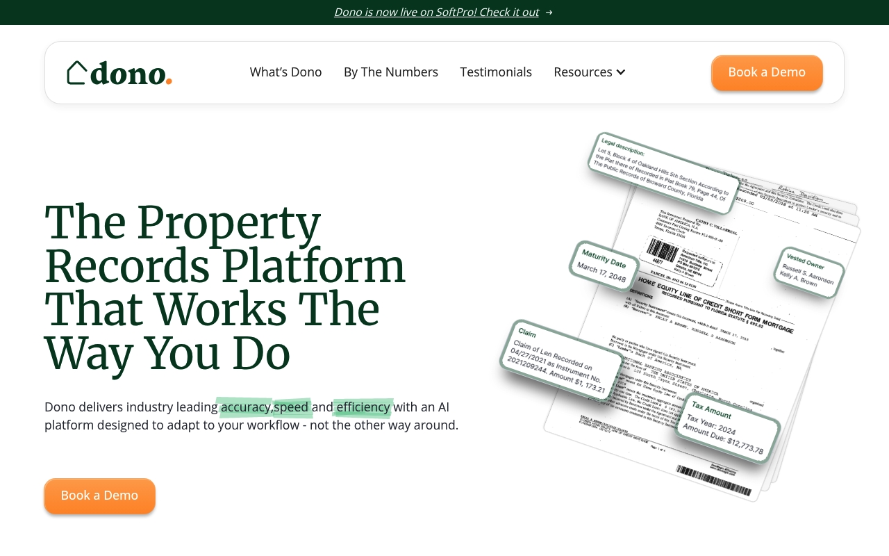 Dono website