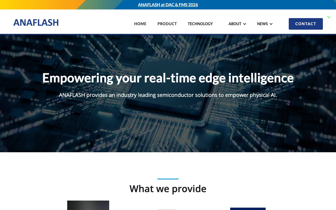 ANAFLASH website