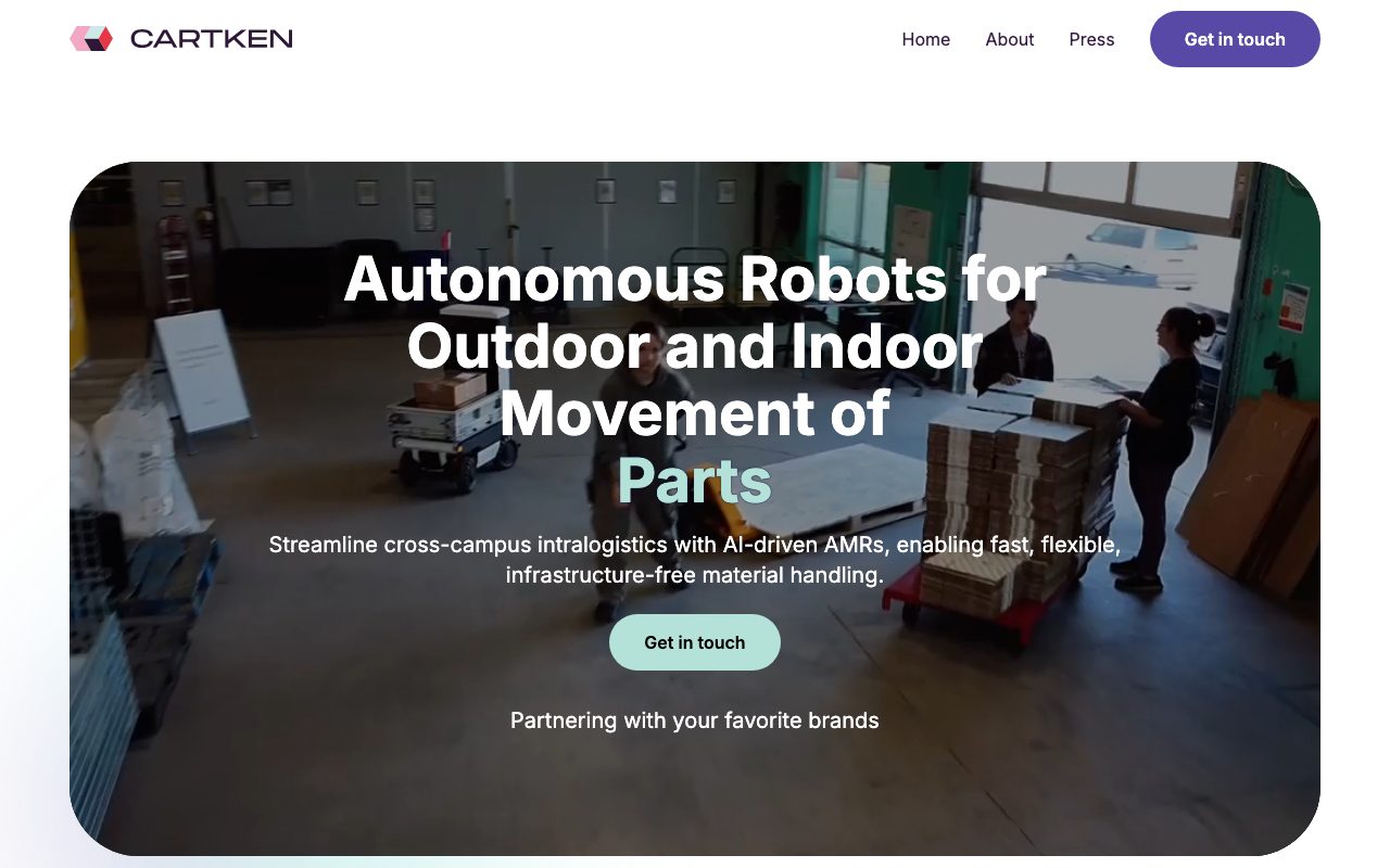 Cartken website