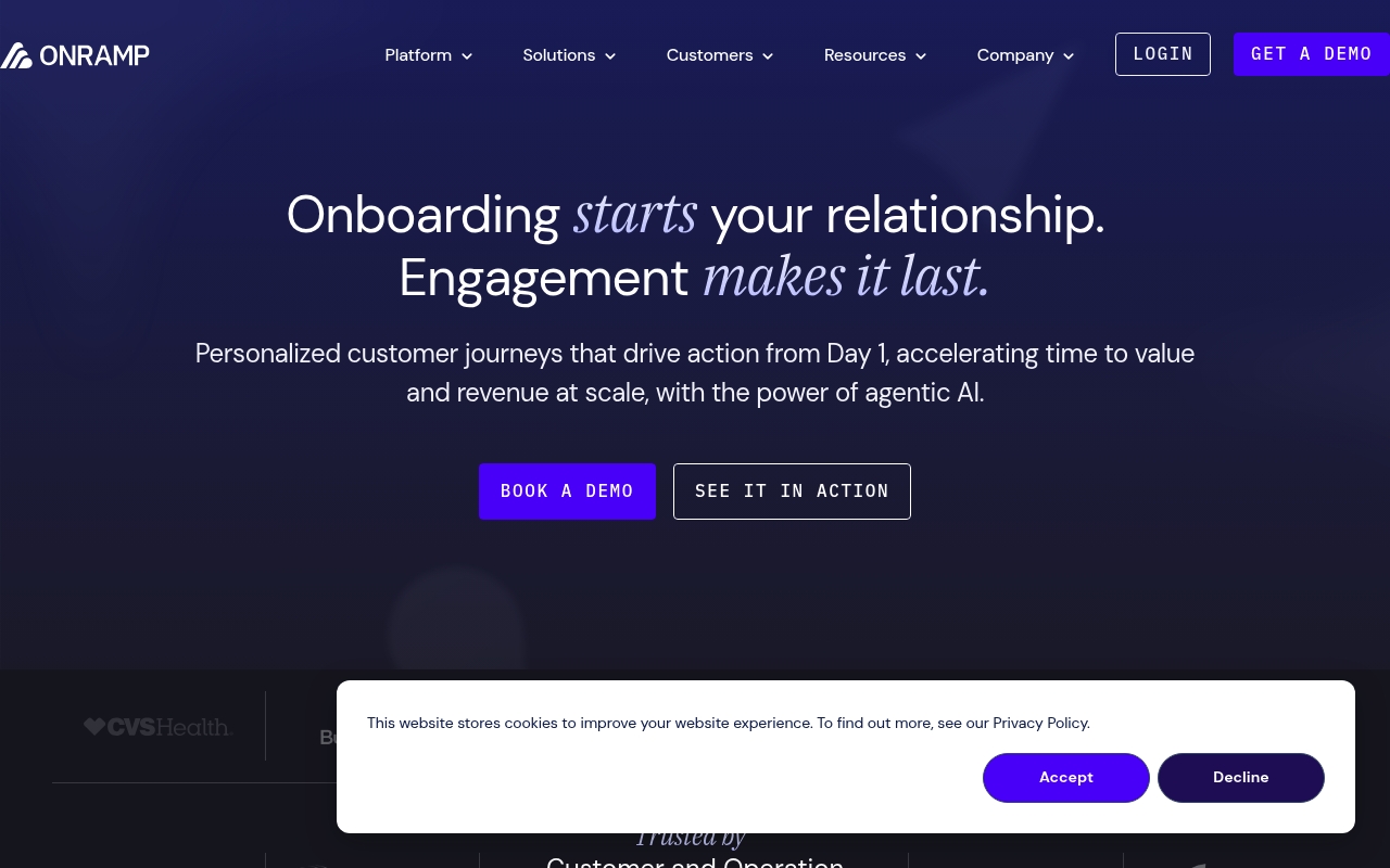 OnRamp website