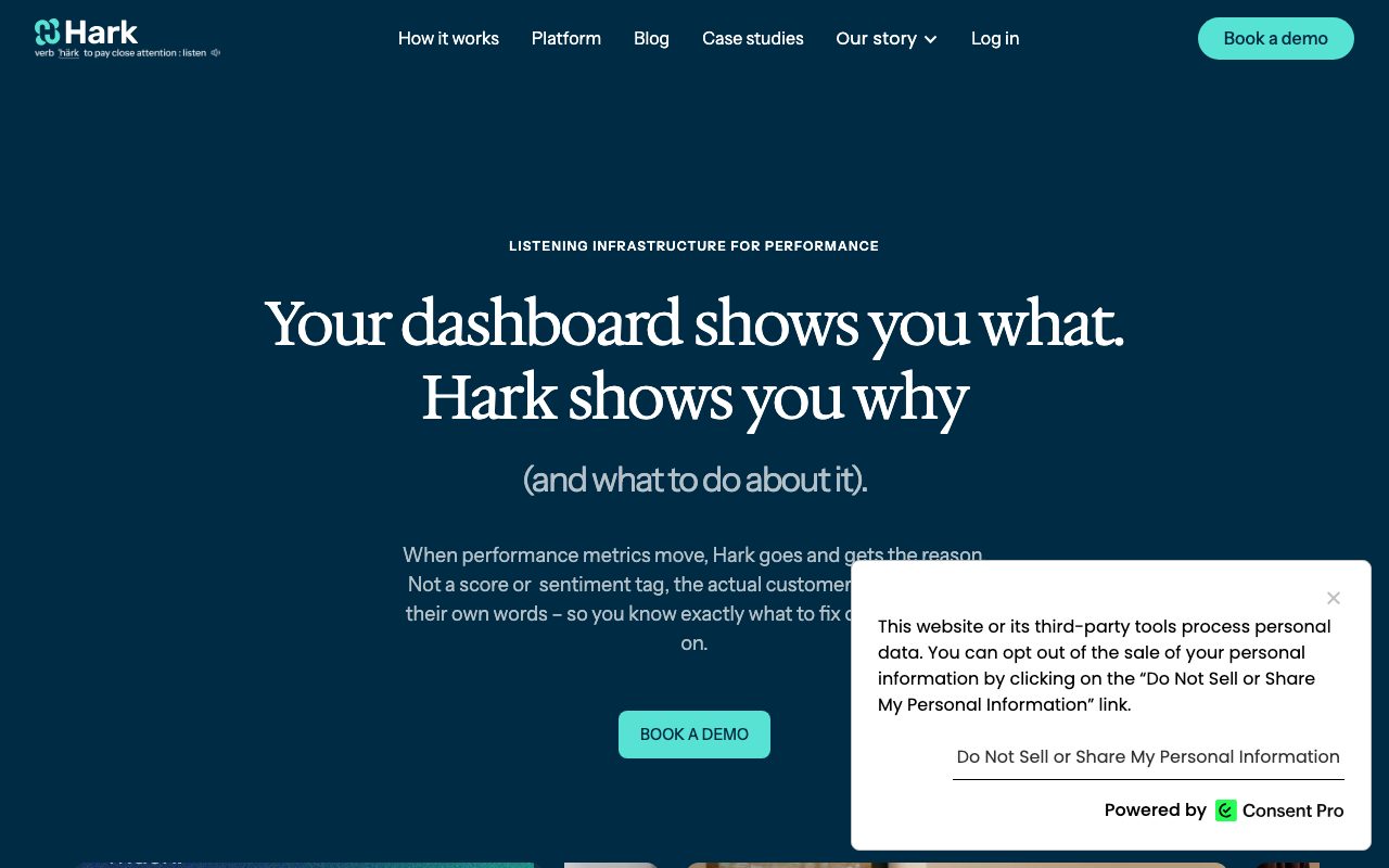 Hark website