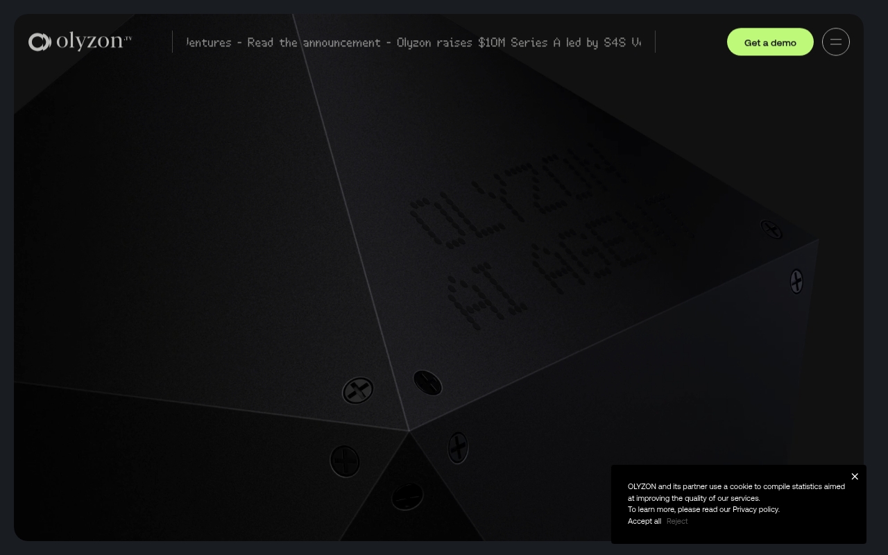 Olyzon website