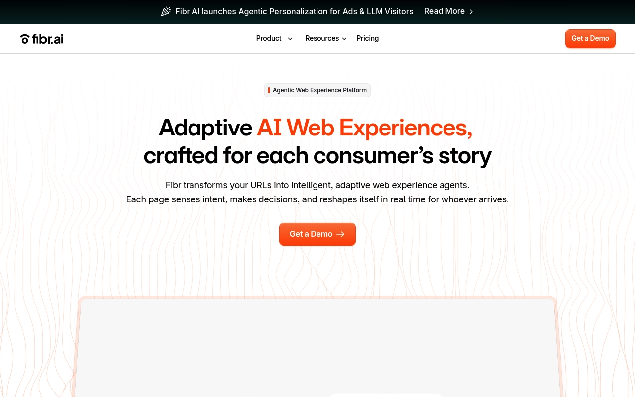 Fibr website