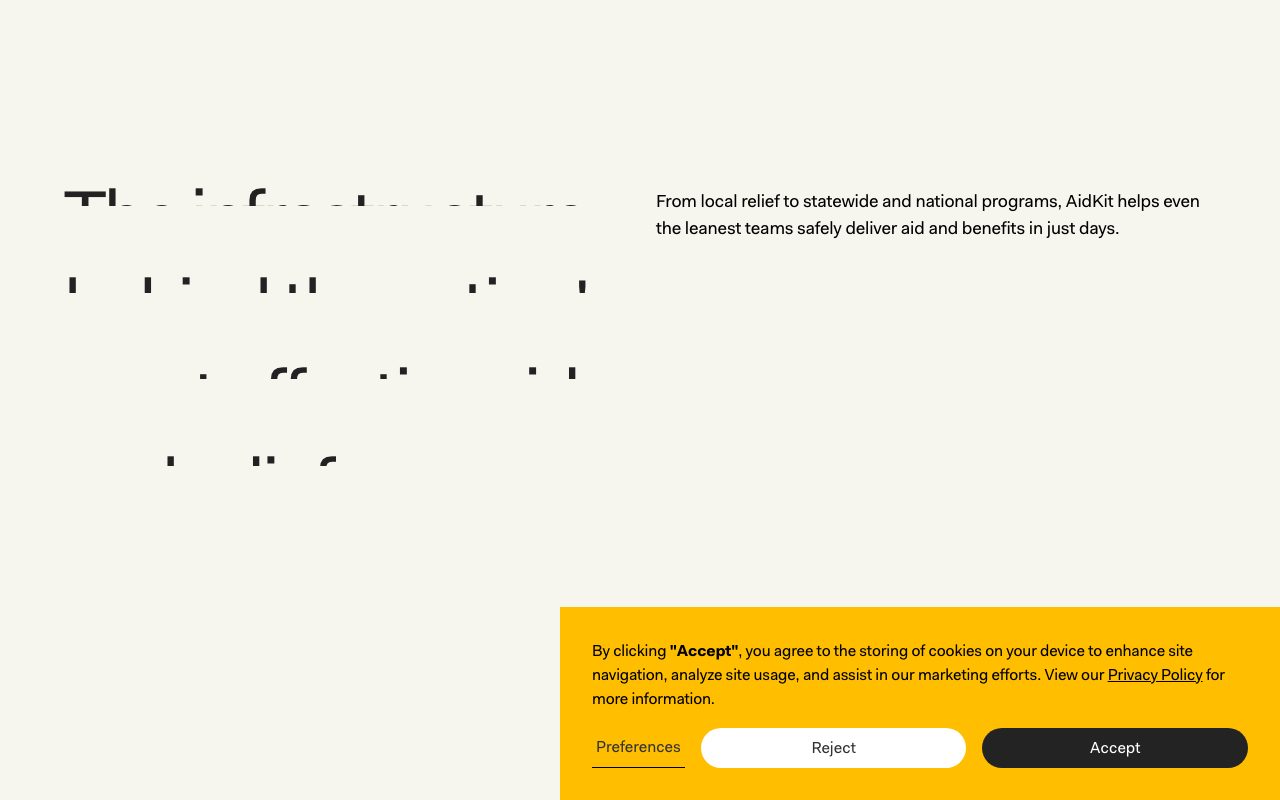 AidKit website
