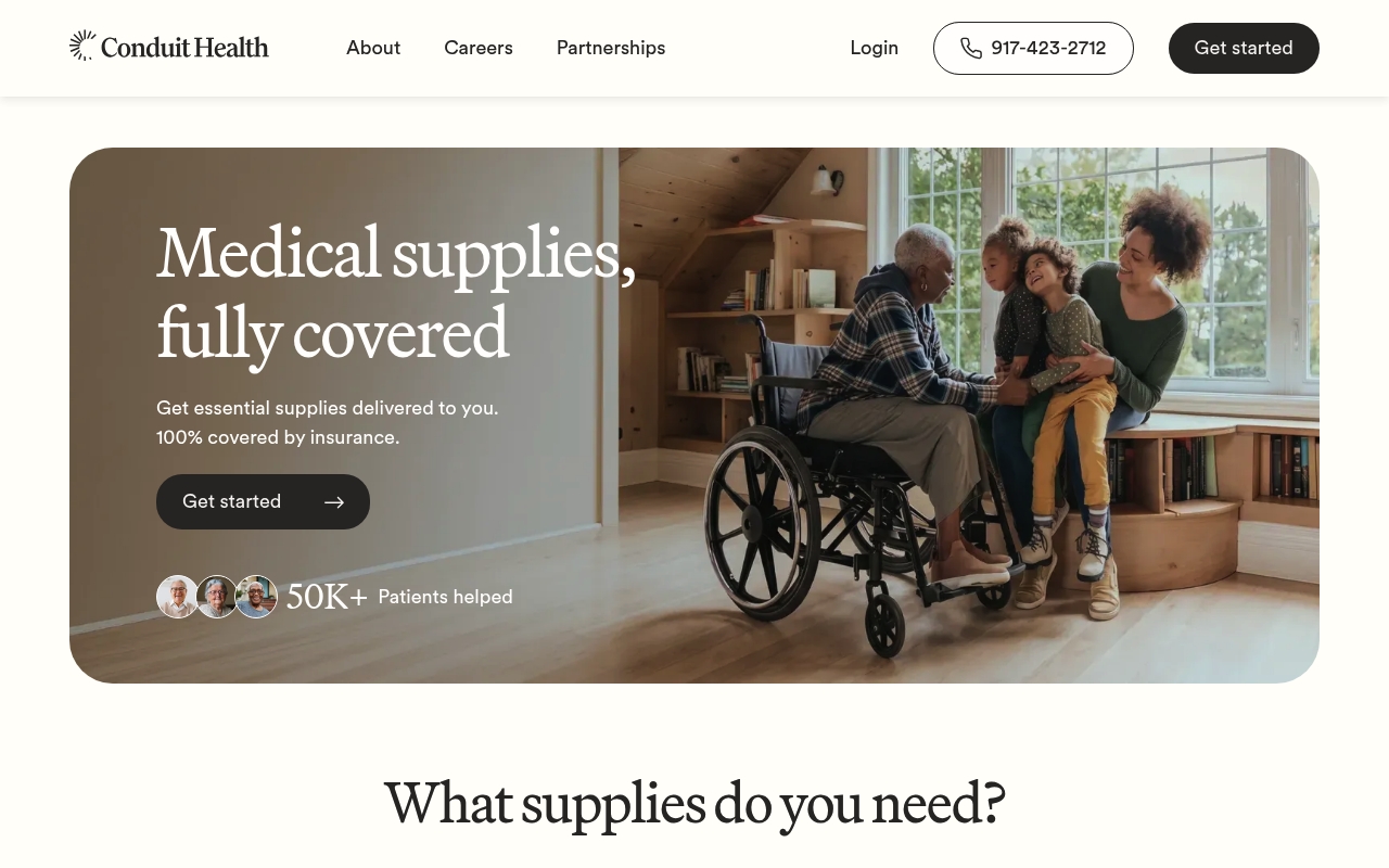 Conduit Health website