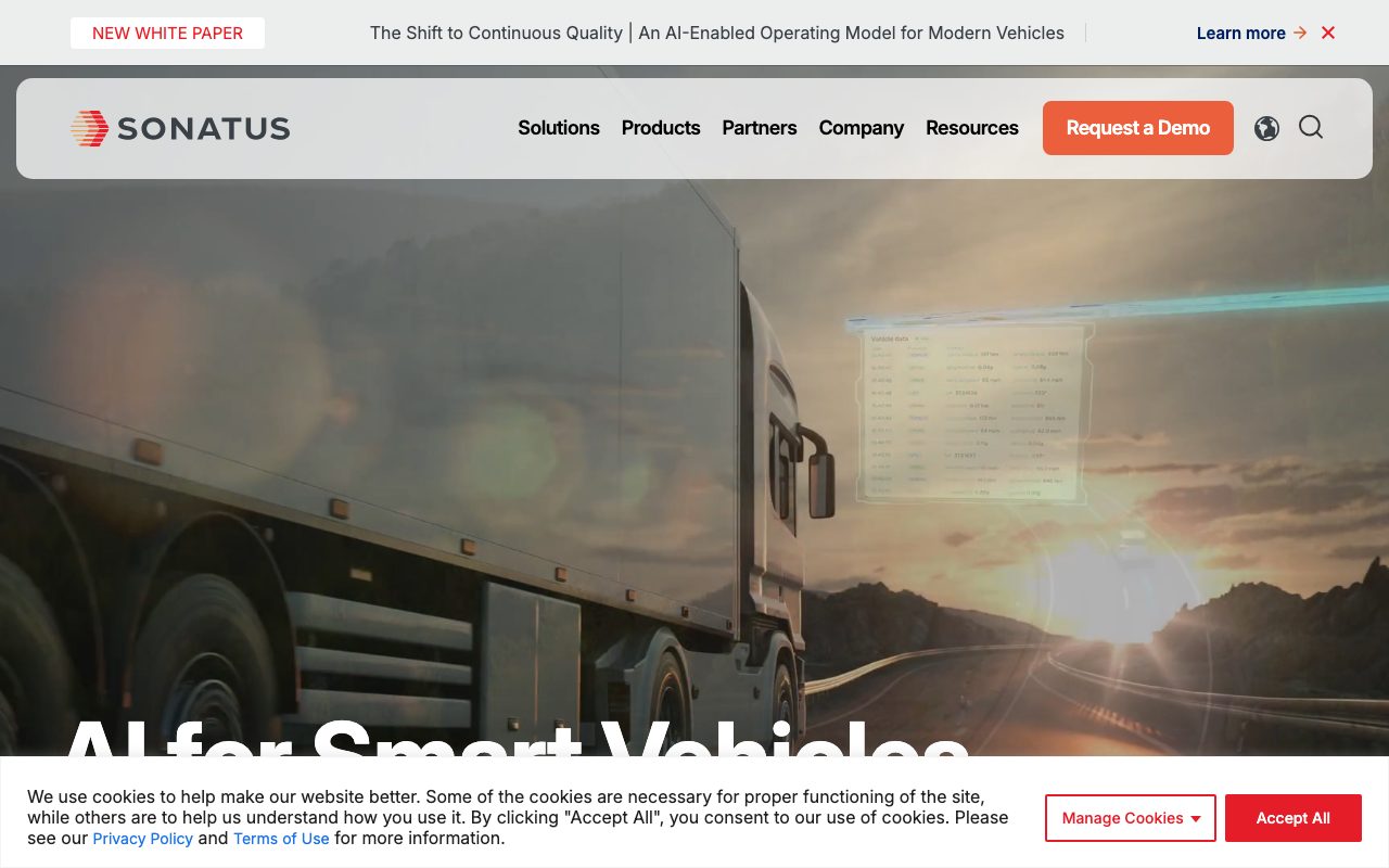 Sonatus website