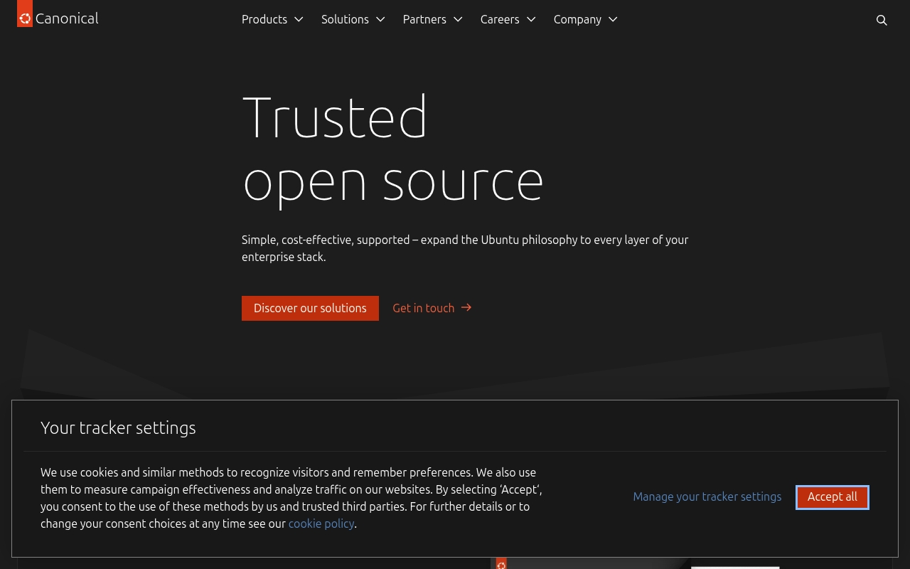 Canonical website
