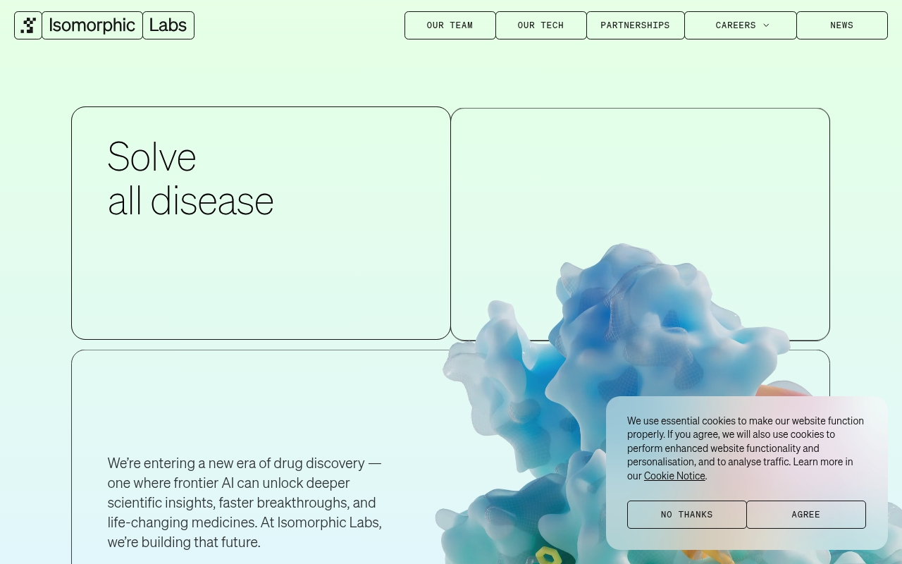 Isomorphic Labs website