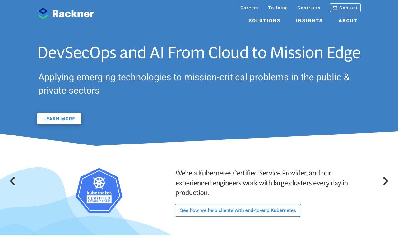 Rackner website