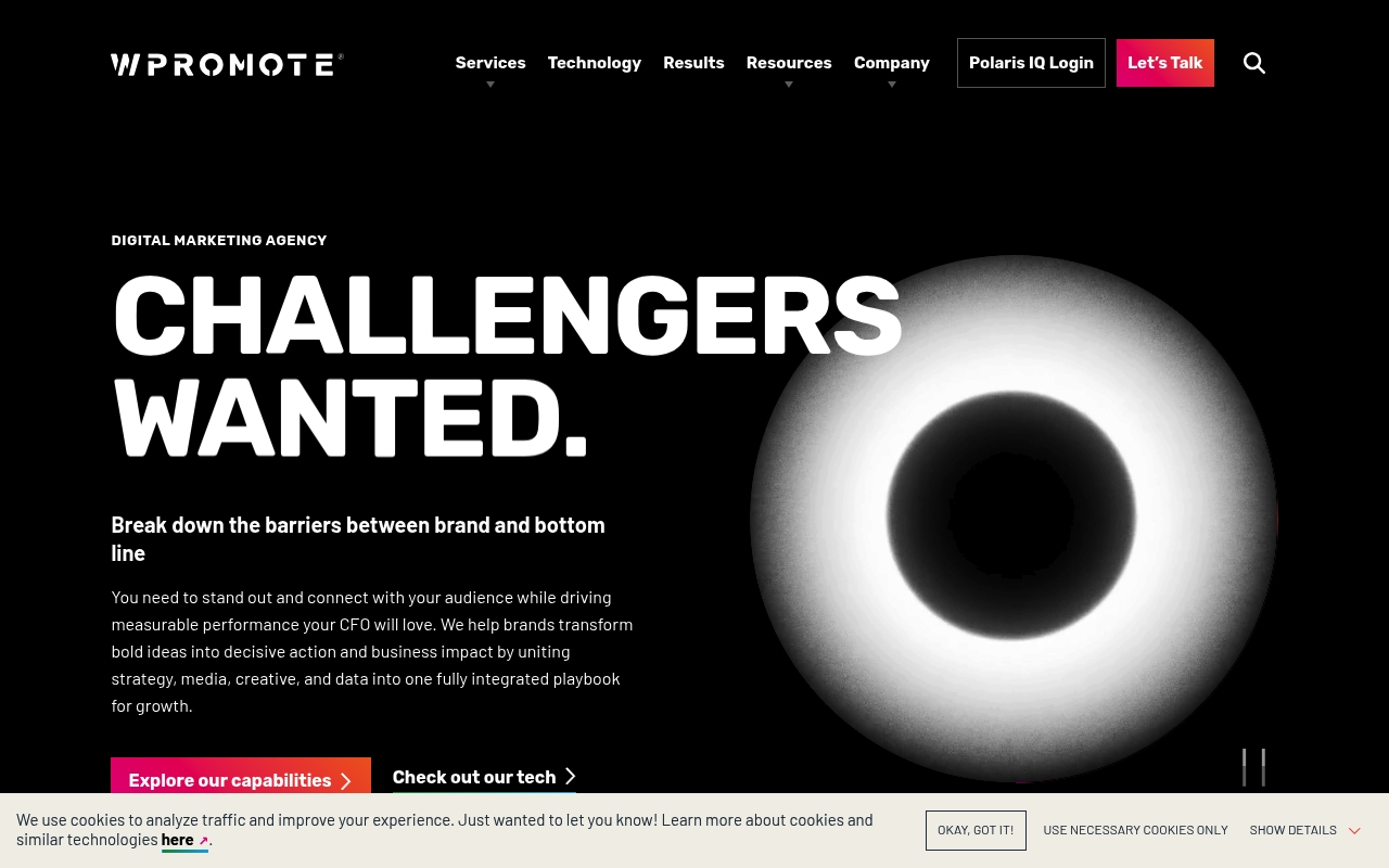 Wpromote website