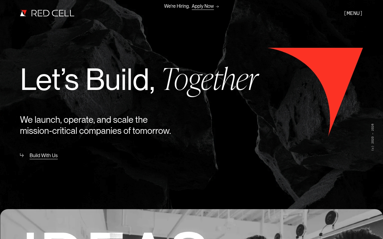 Red Cell Partners website