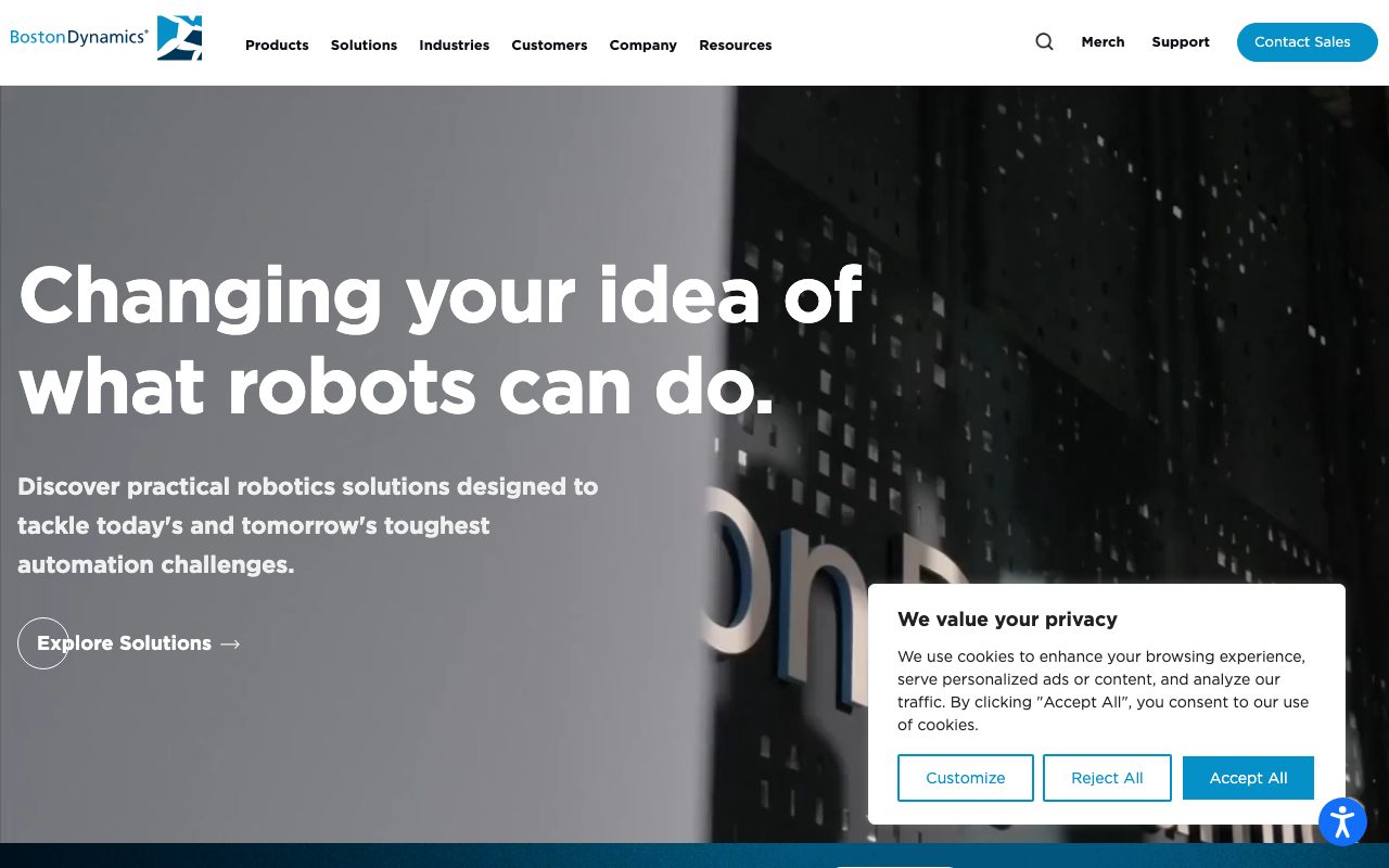 Boston Dynamics website