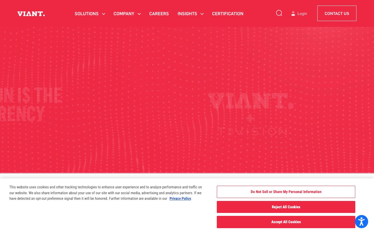 Viant website