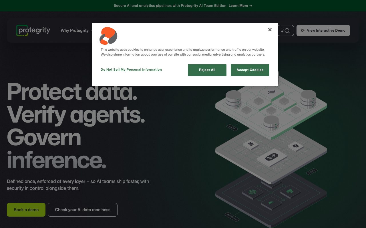 Protegrity website