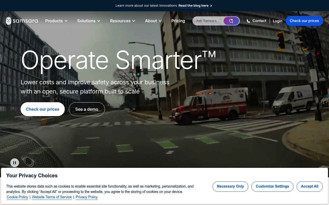 Samsara website