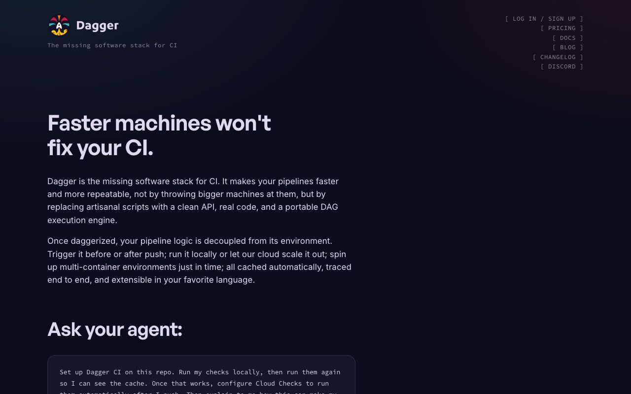 Dagger website