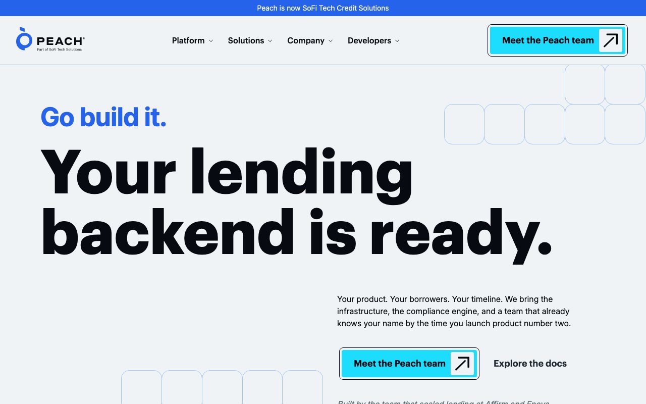 Peach website