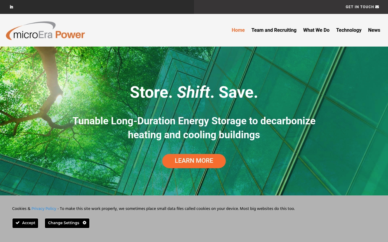 MicroEra Power website