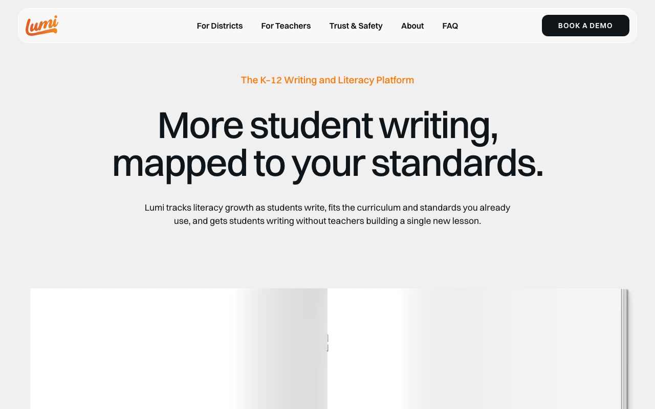 Lumi Story website