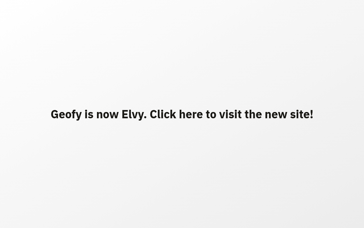 Geofy website