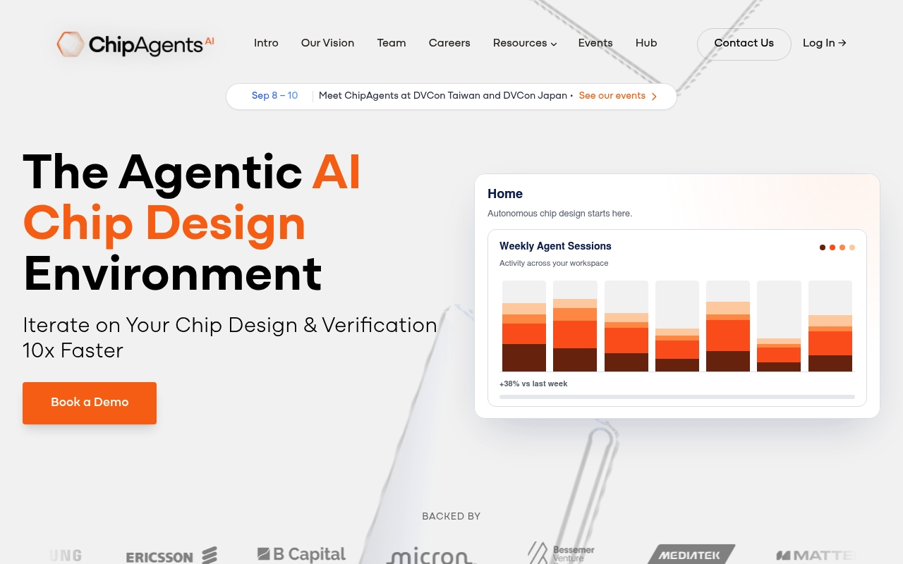 ChipAgents website