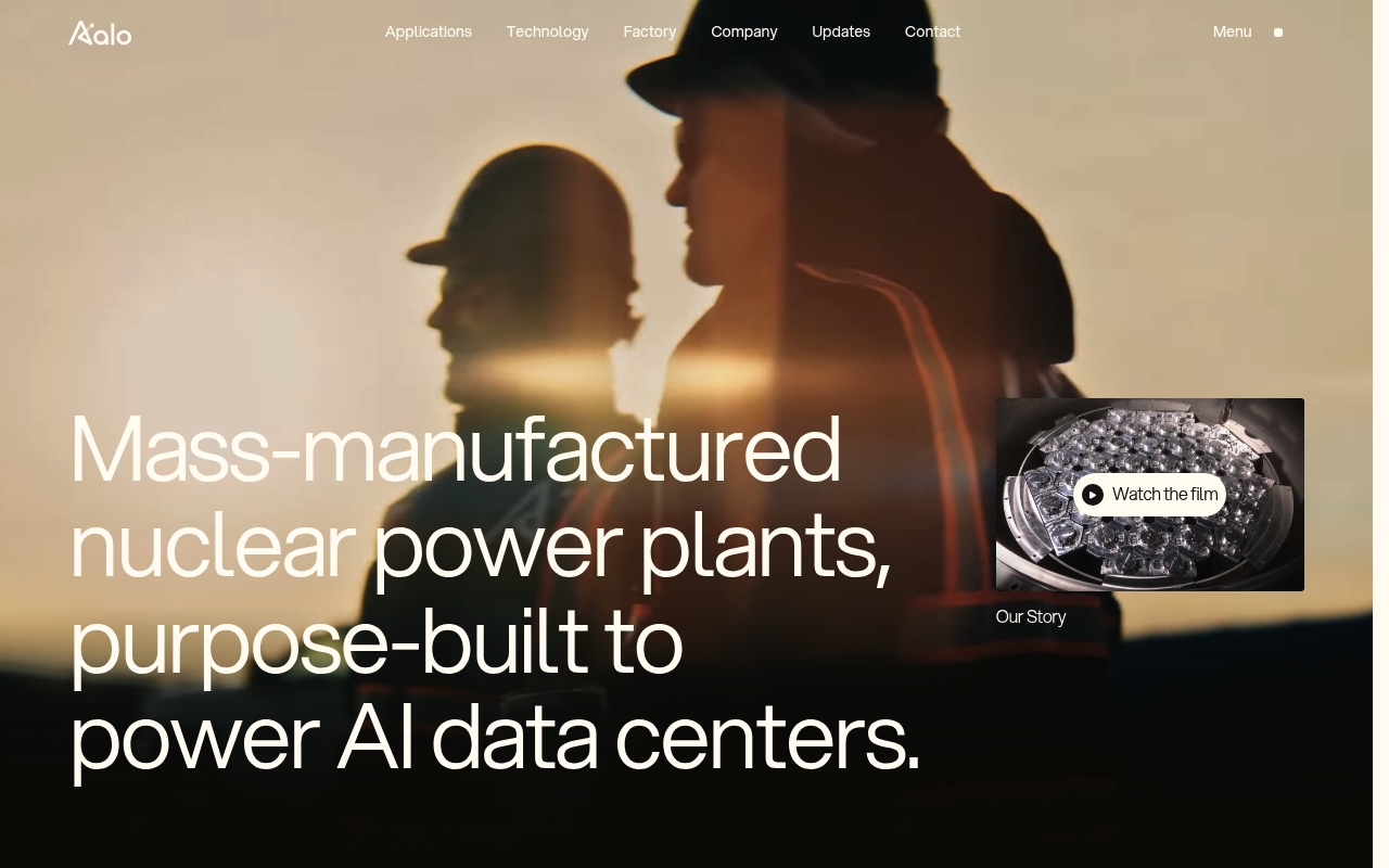 Aalo Atomics website