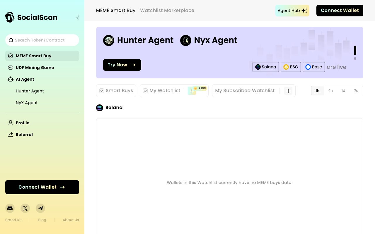 SocialScan website