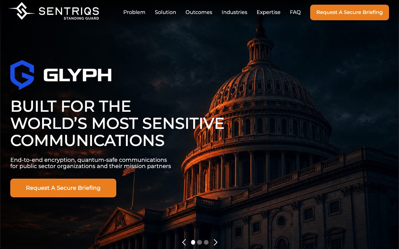 SENTRIQS website