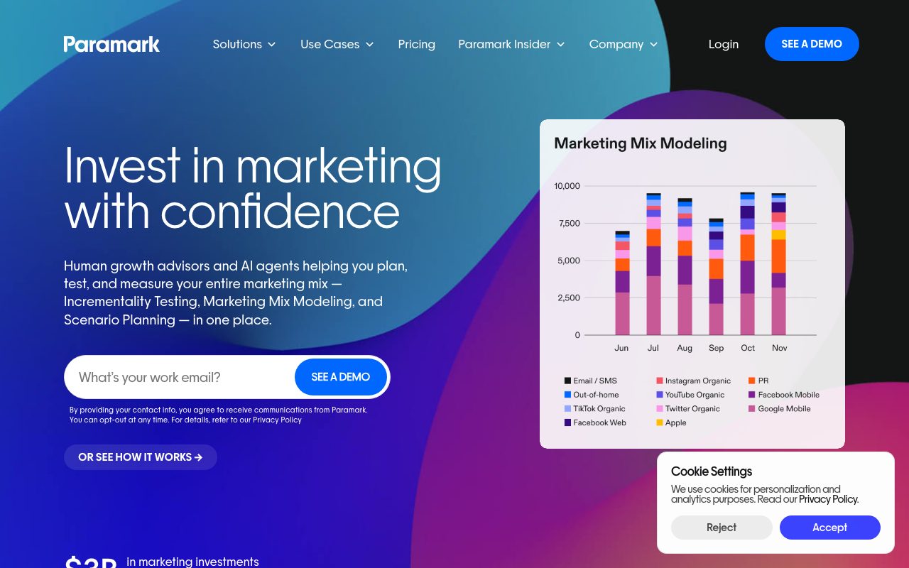 Paramark website