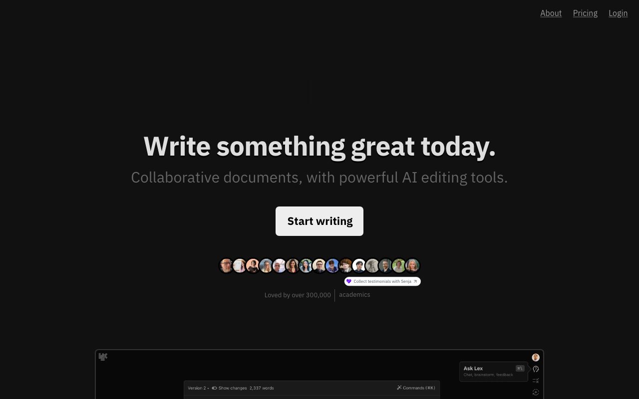 Lex website