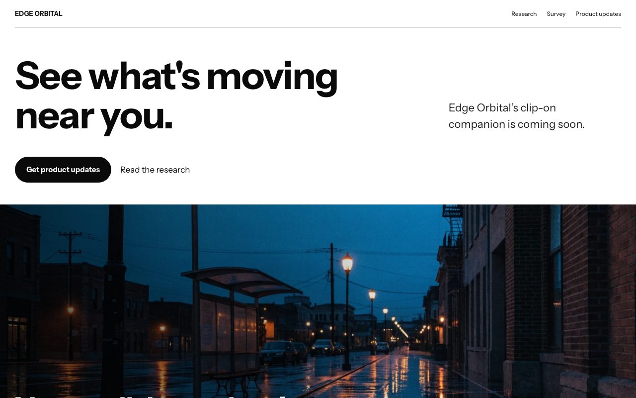 Edge Orbital website