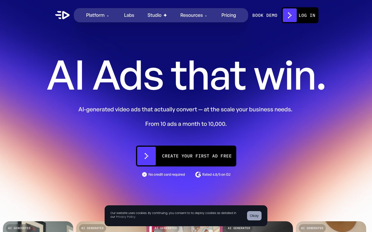 Creatify website