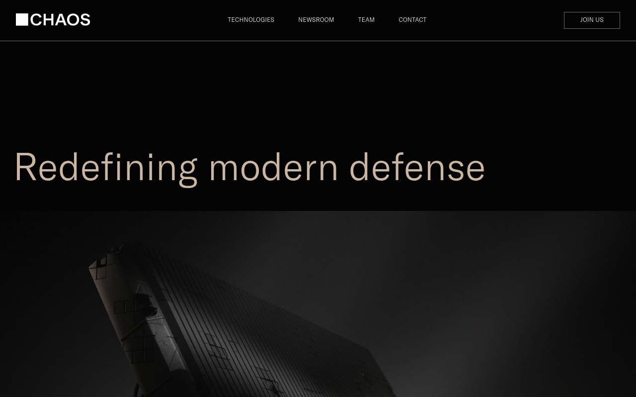 CHAOS Industries website