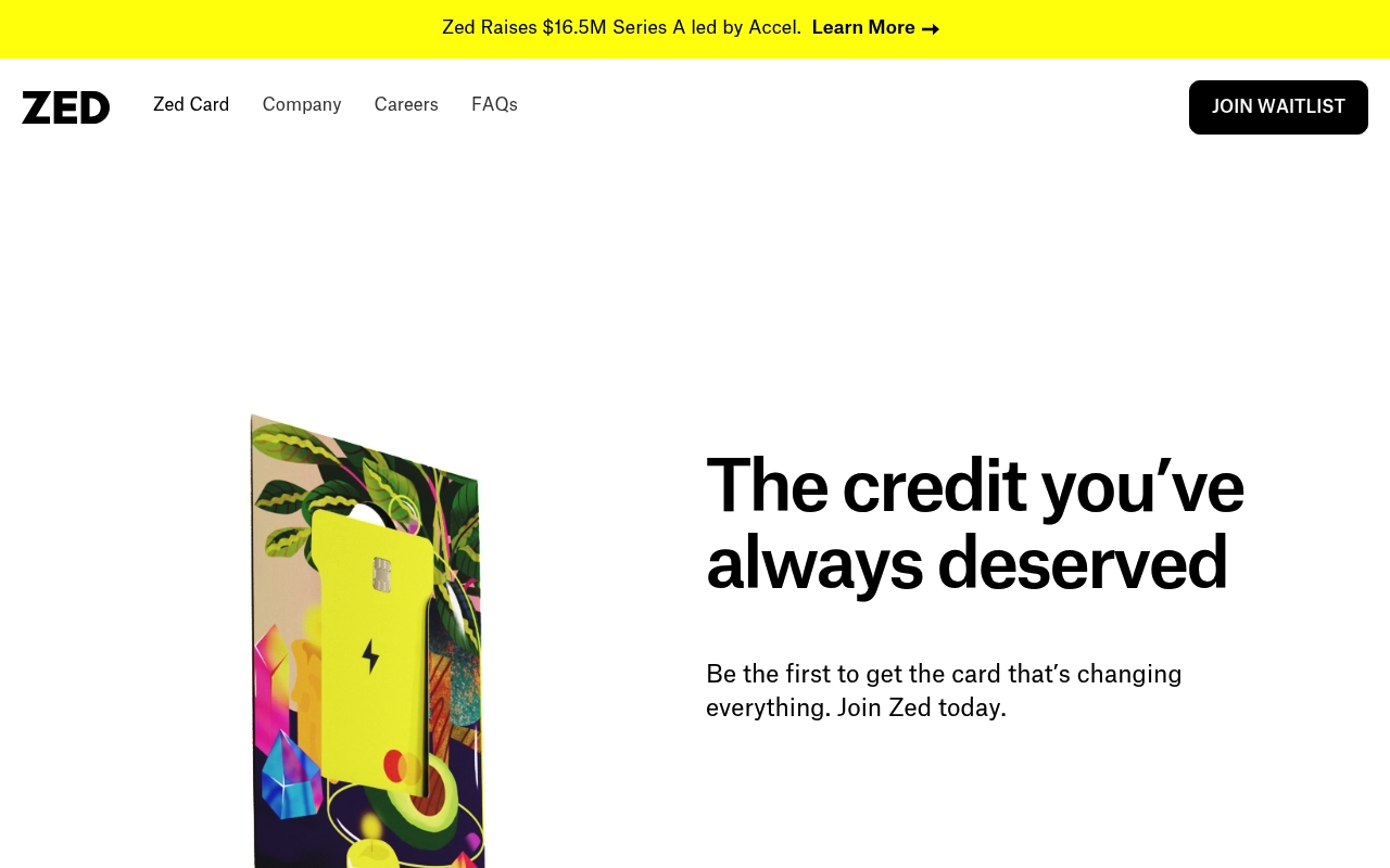 Zed website