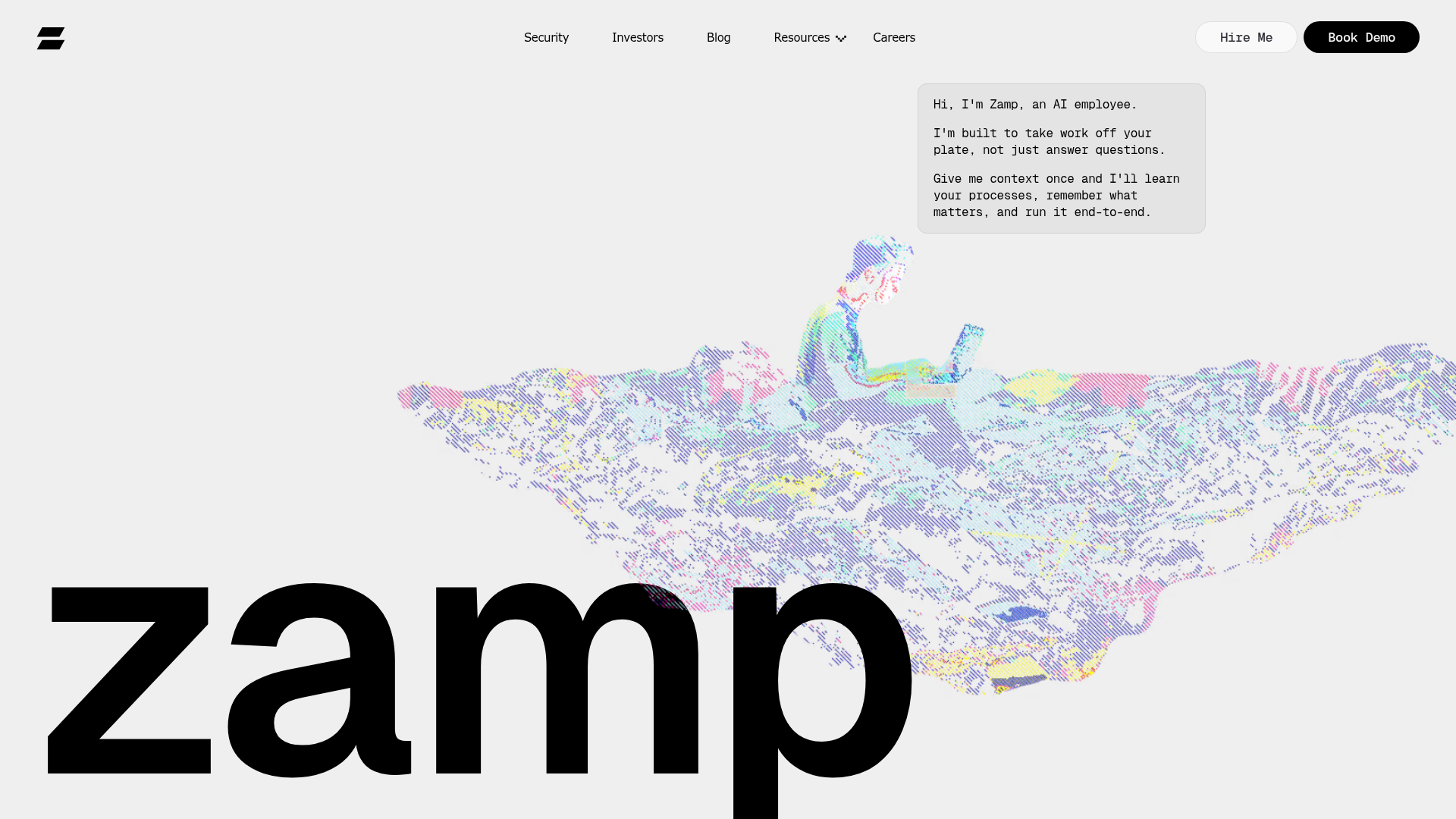 Zamp website