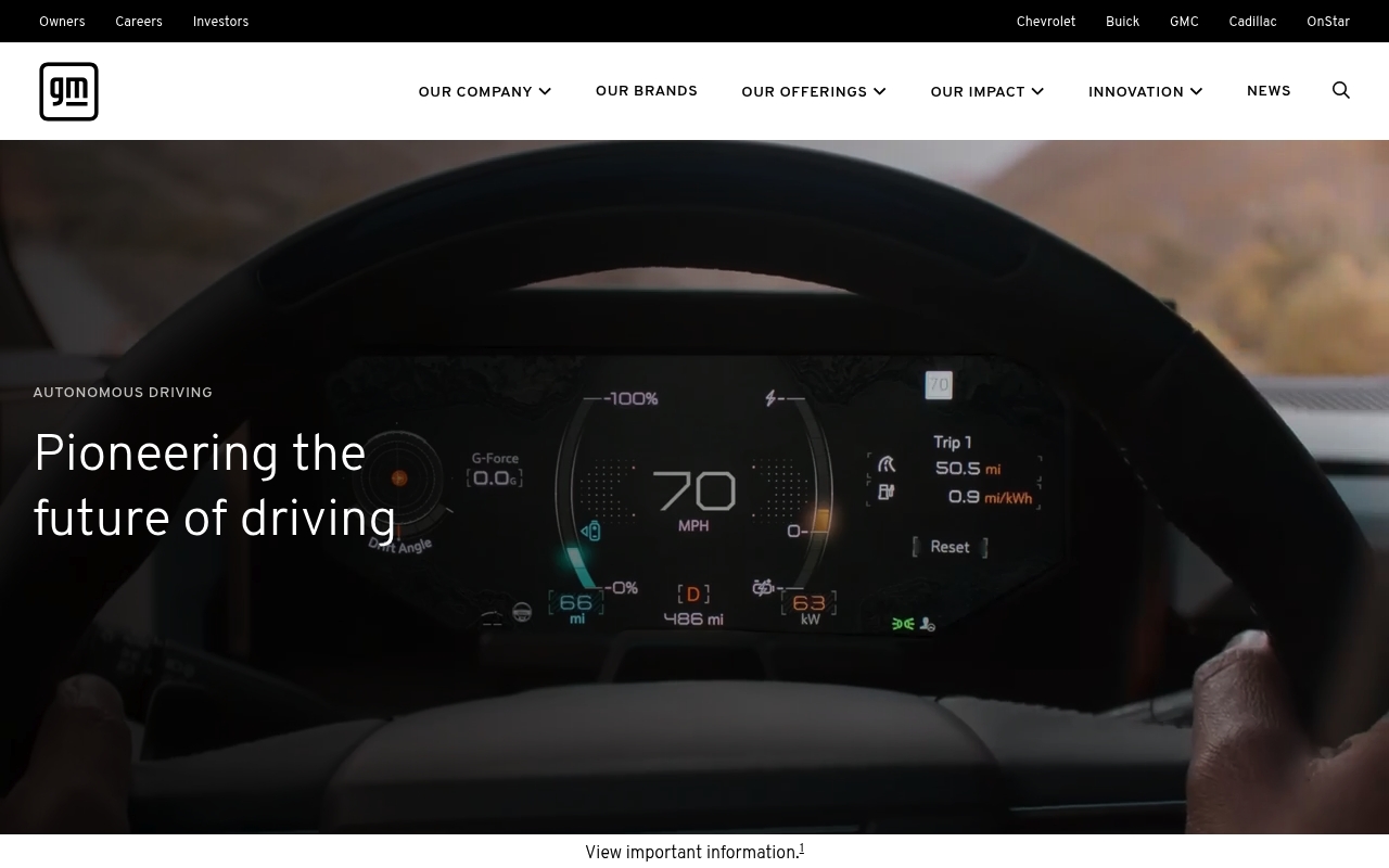 Cruise Automation website