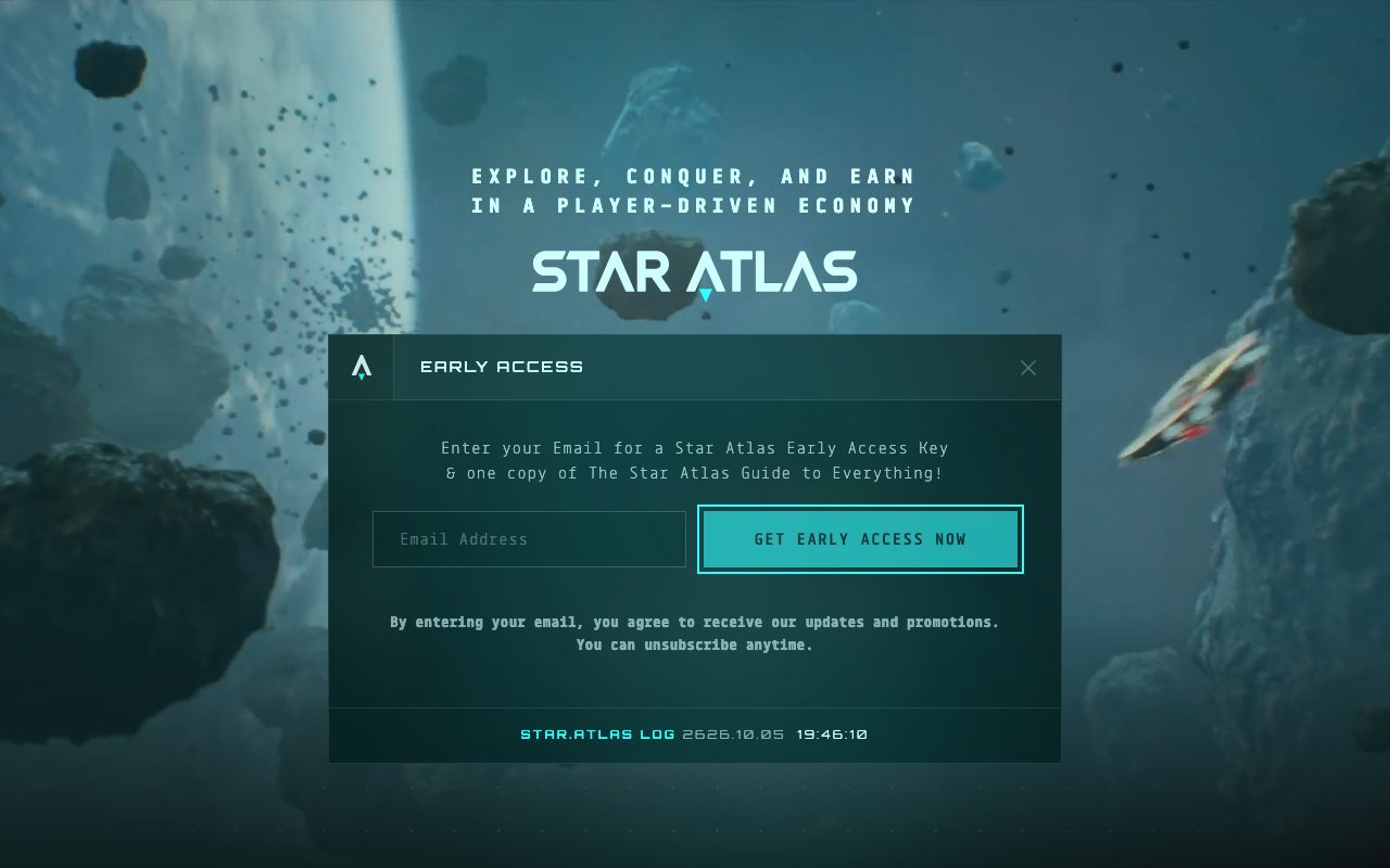 Star Atlas website