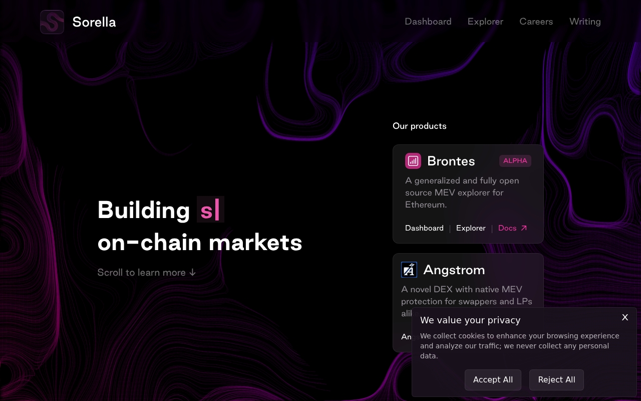 Sorella Labs website
