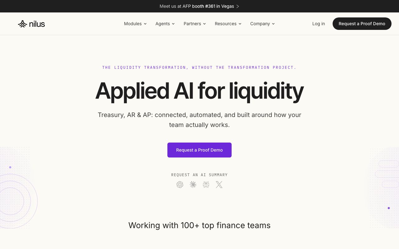 Nilus website