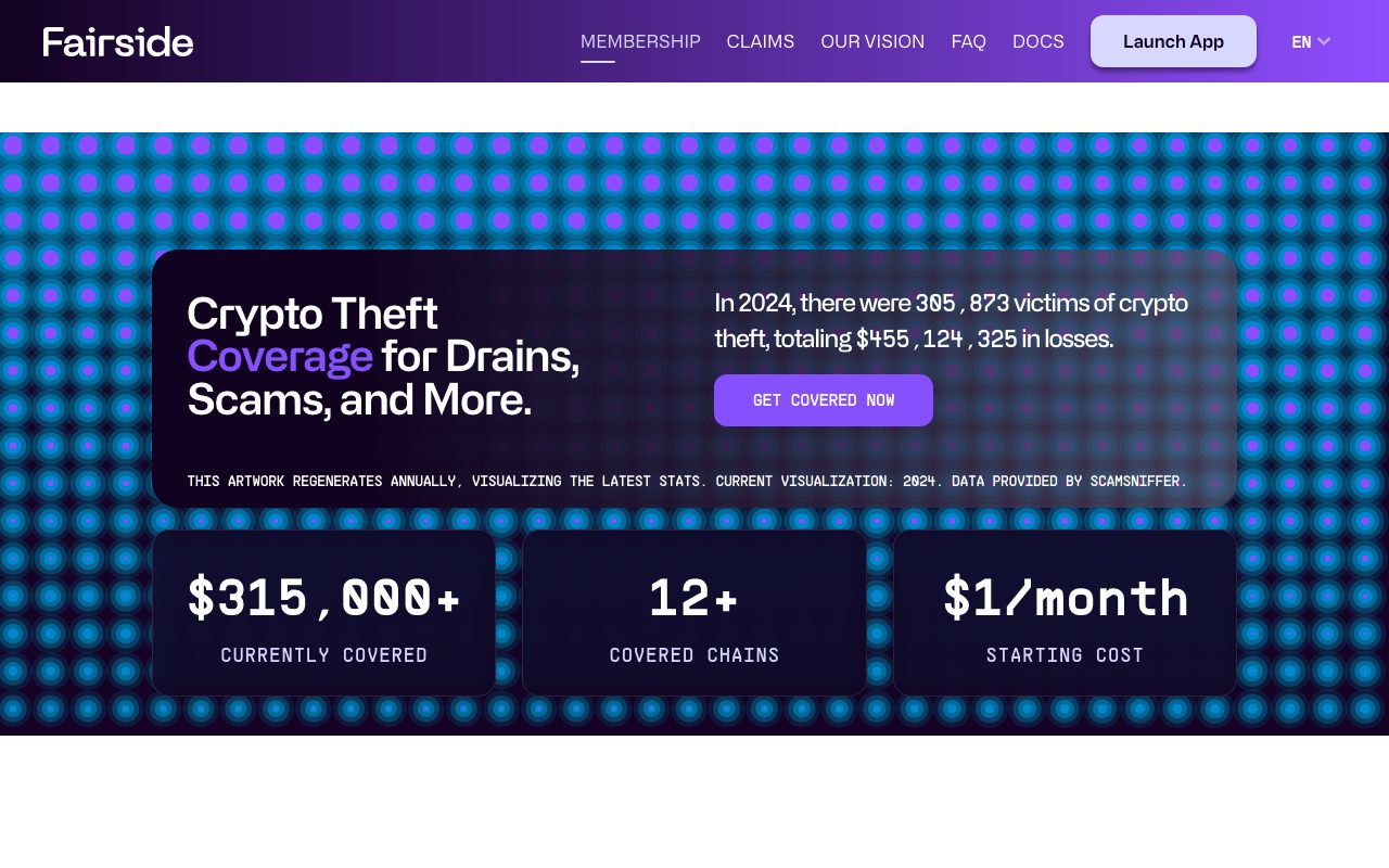 FairSide Network website